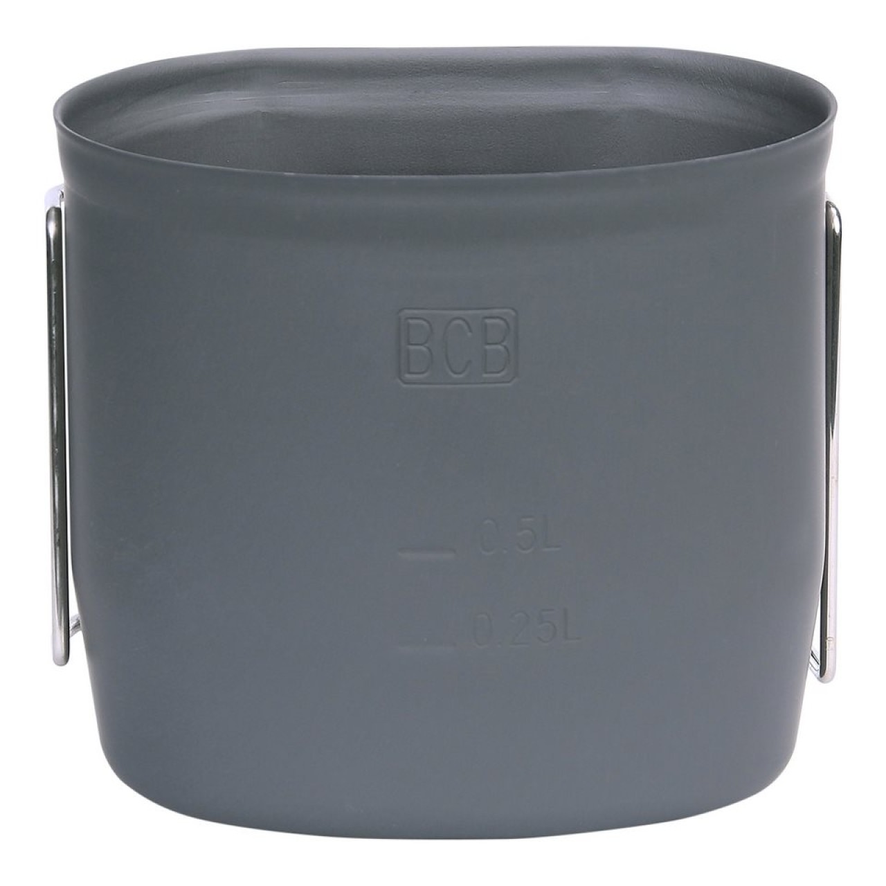 Pohár CRUSADER MKII alox 1000 ml SIVÝ