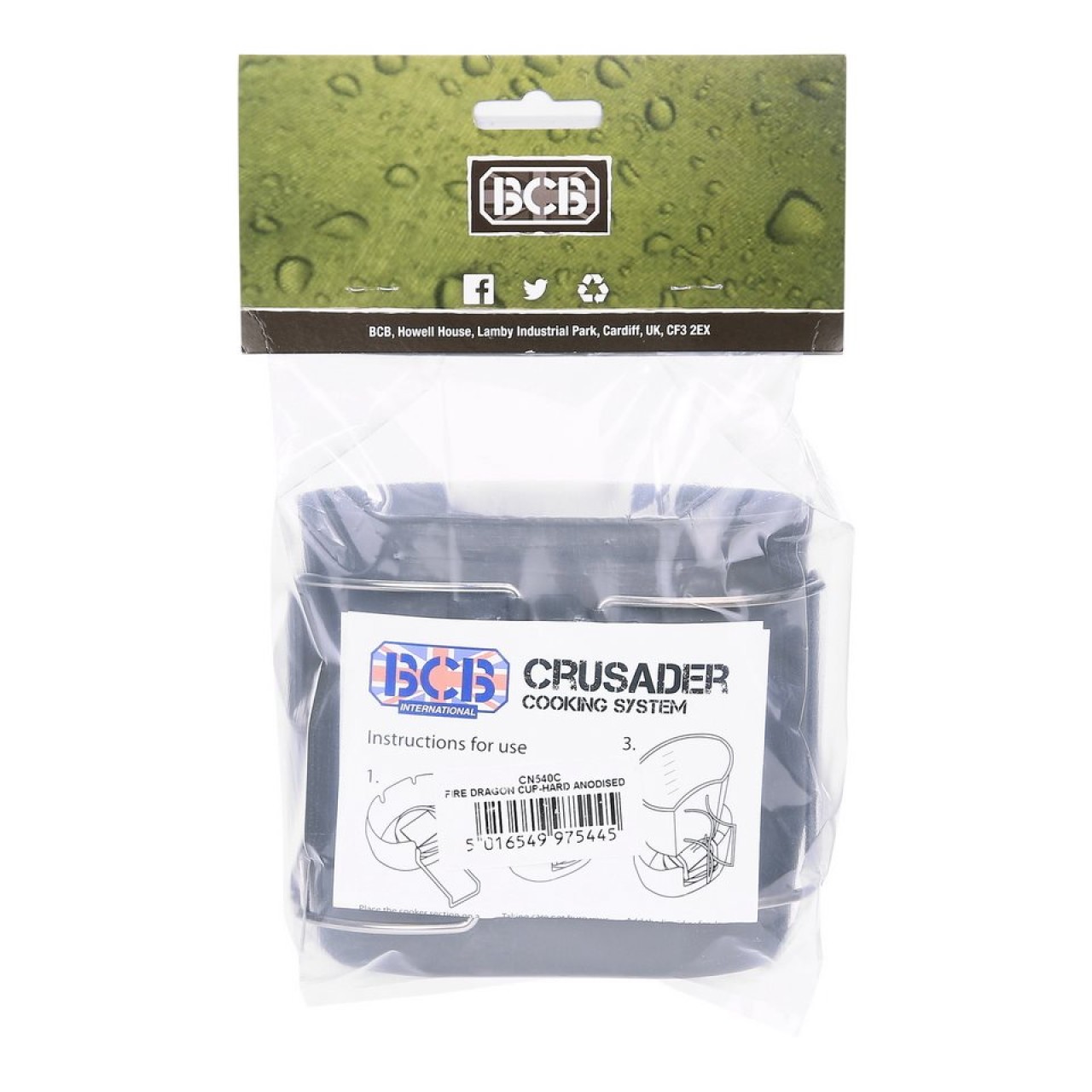 Pohár CRUSADER MKII alox 1000 ml SIVÝ