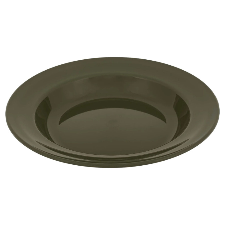 Tanier plytký plastový 22 cm ZELENÝ