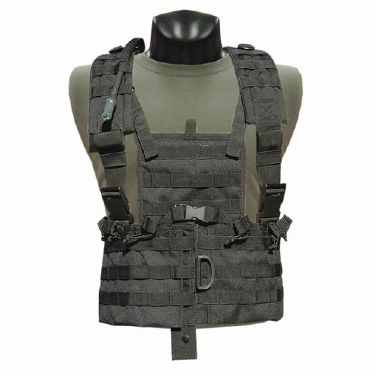 Vesta taktická MOLLE CHEST SET ČIERNA
