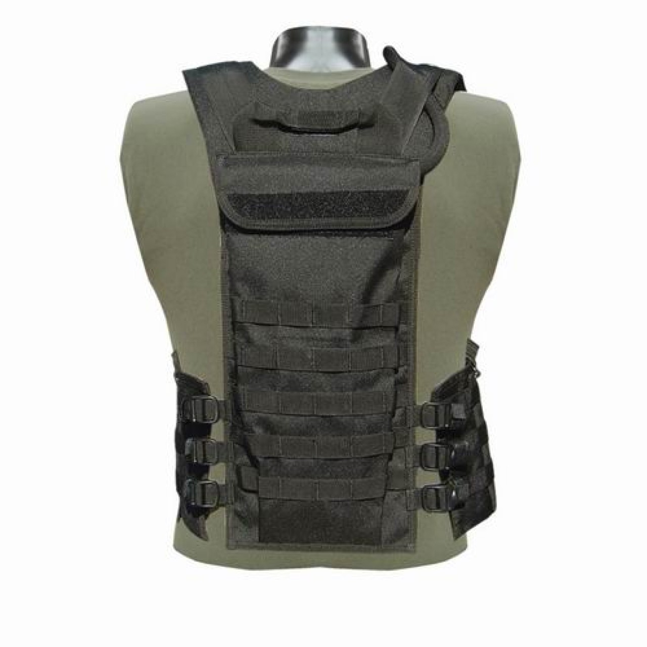 Vesta taktická MOLLE CHEST SET ČIERNA