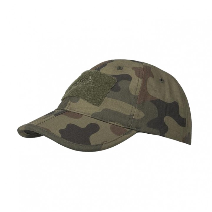 Čiapka BASEBALL suchý zips rip-stop PL WOODLAND