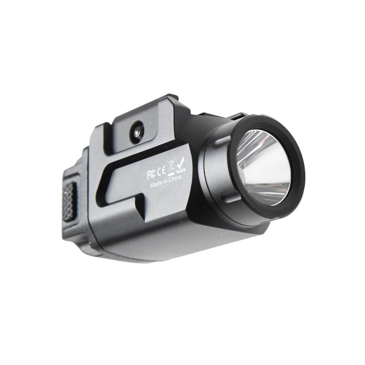 Svietidlo taktické PT03 COMPACT na pištoli ČIERNE