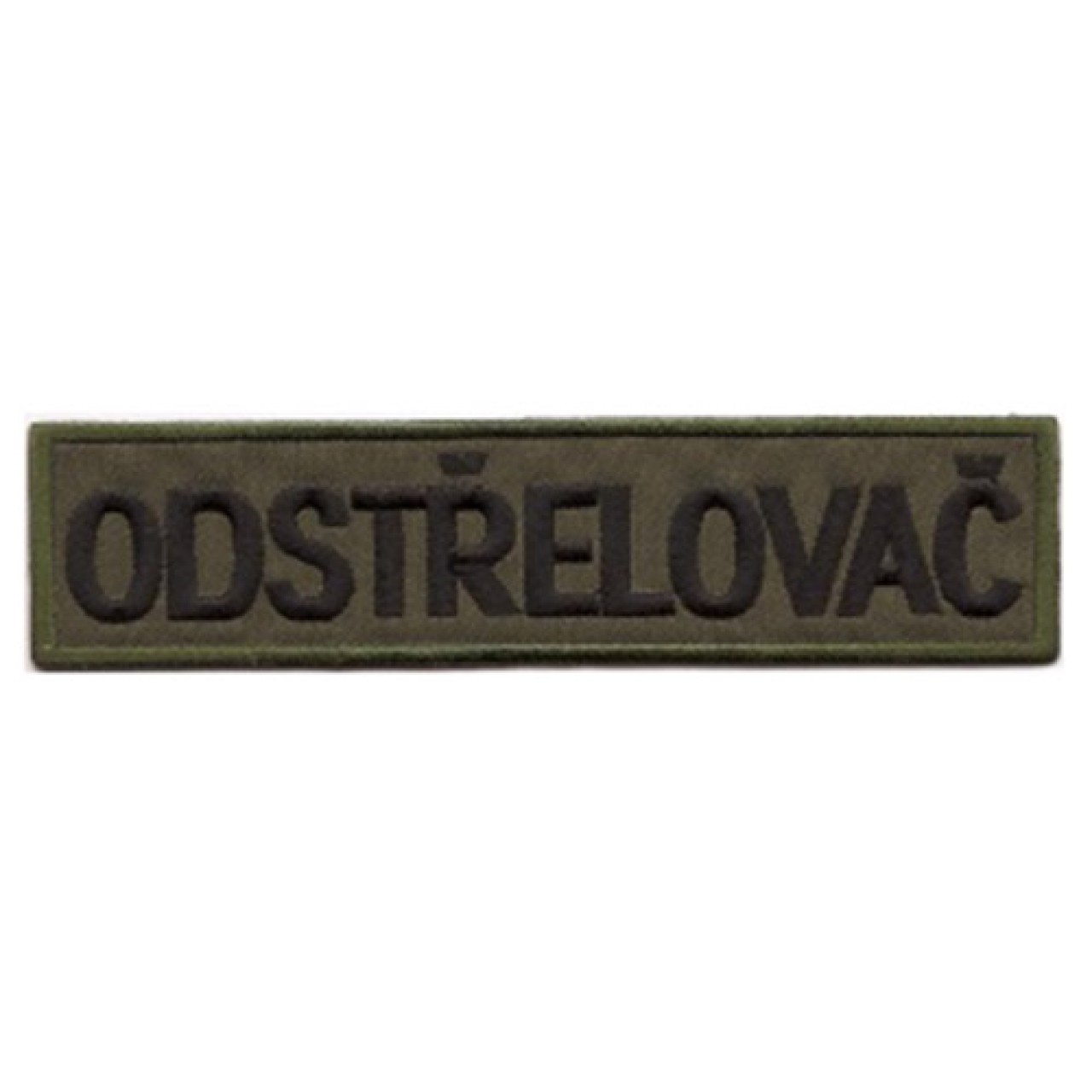 Nášivka OSTREĽOVAČ - OLIV VELCRO