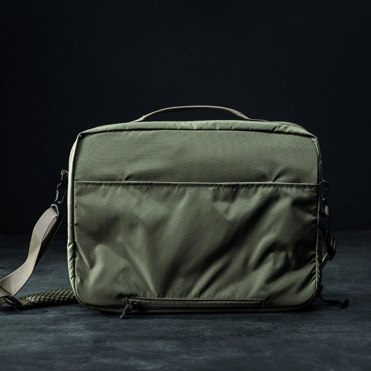 Taška cez rameno FADE BRIEF ZELENÁ