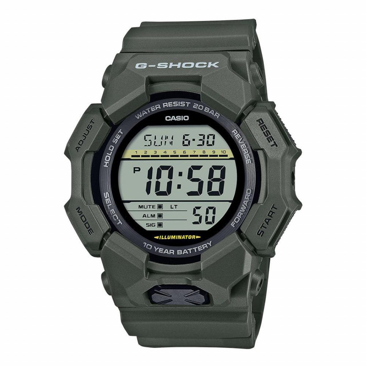 Pánske športové hodinky GD-010-3 ZELENÉ