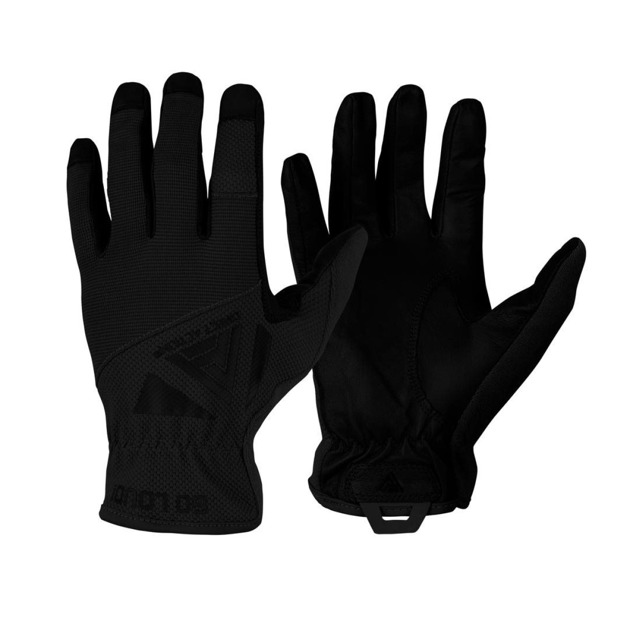 Rukavice LIGHT GLOVES kožené ČIERNE