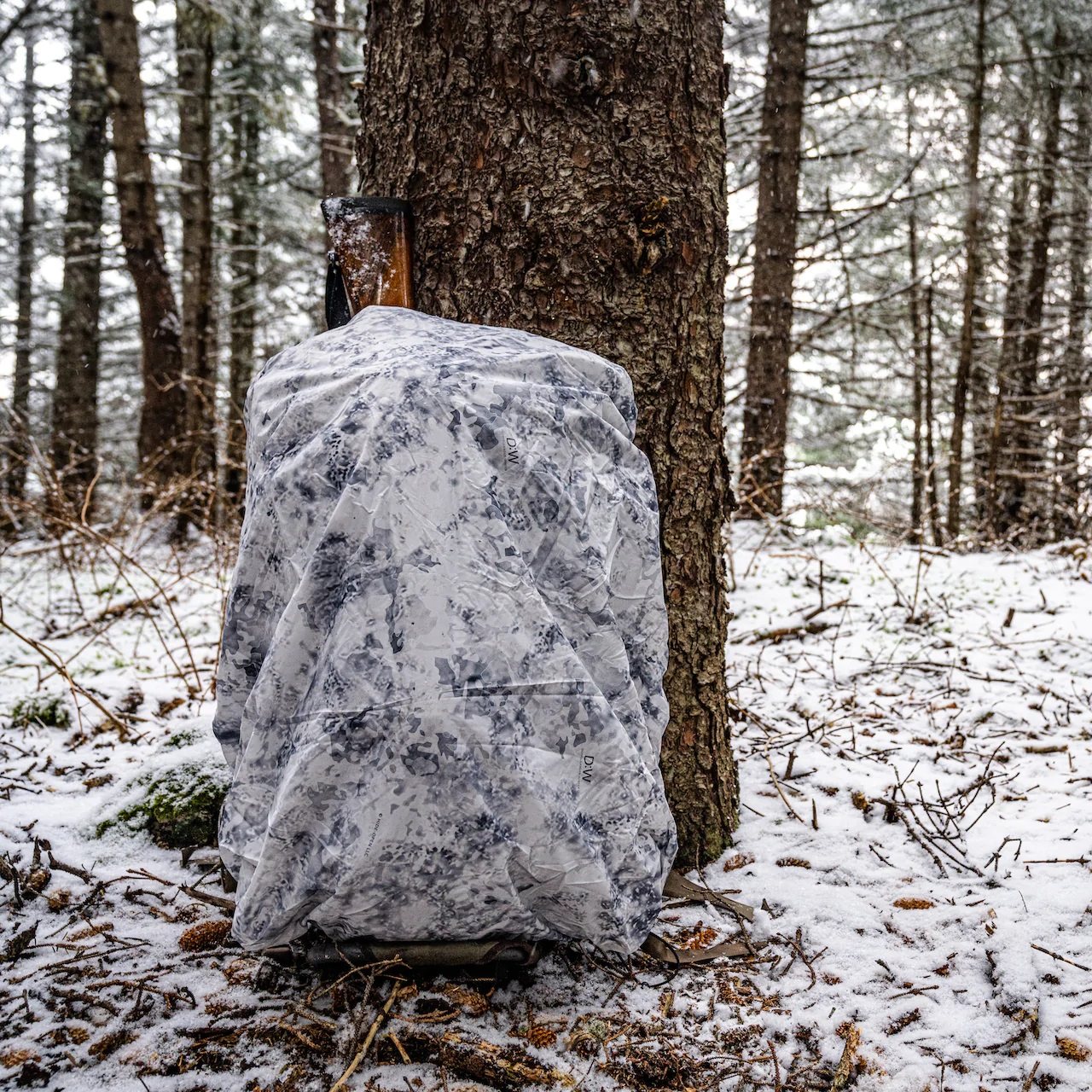 Prevlek na batoh obojstranný DOPPELGANGER WINTER / COYOTE veľký
