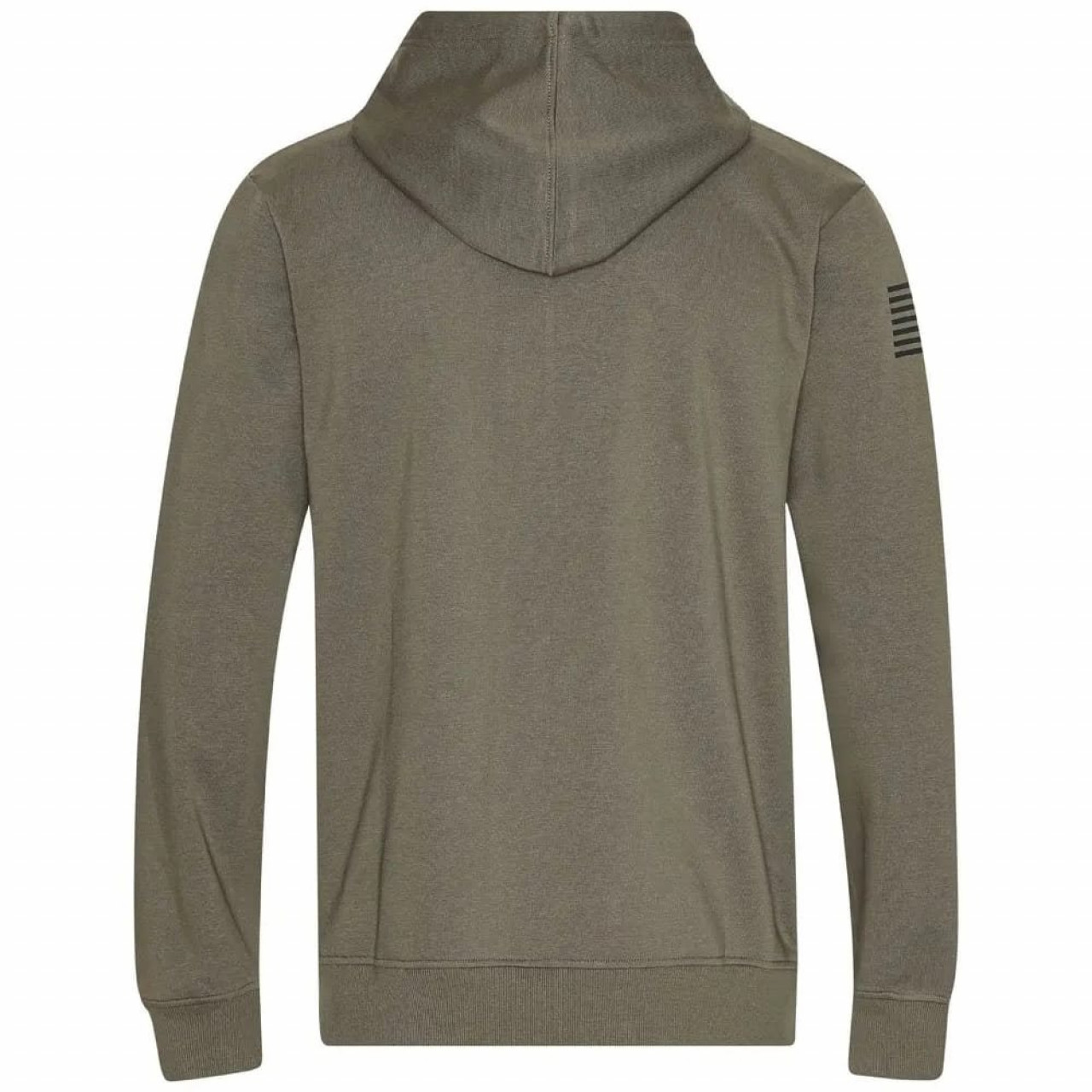 Mikina klokanka na zip WX URBAN zelené logo ZELENÁ