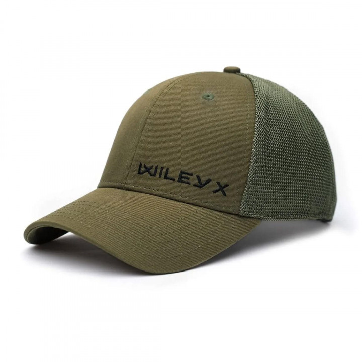Čiapka baseball WILEY X ZELENÁ horizontálne logo