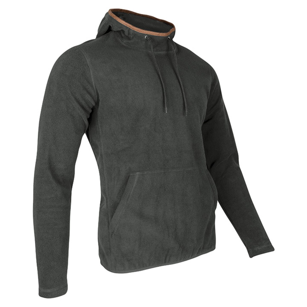 Mikina s kapucňou COUNTRY fleece SIVÁ