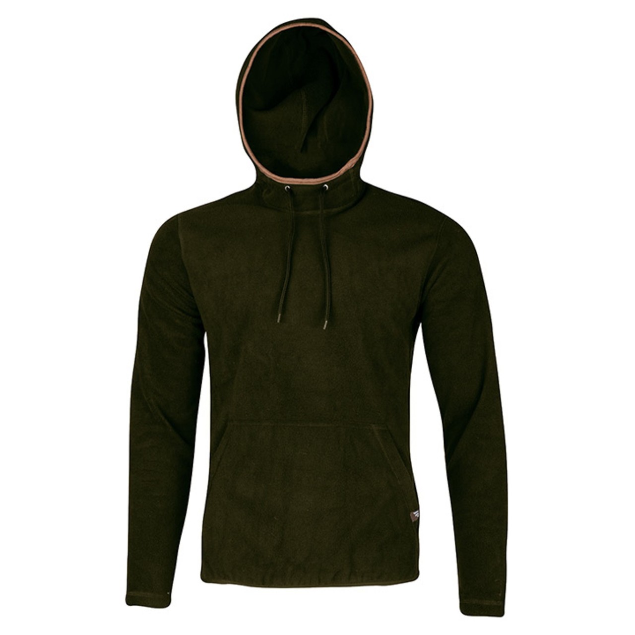 Mikina s kapucňou COUNTRY fleece DARK OLIVE