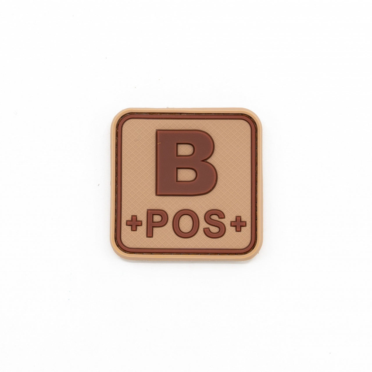 Nášivka KRV B+ POS plast velcro DESERT
