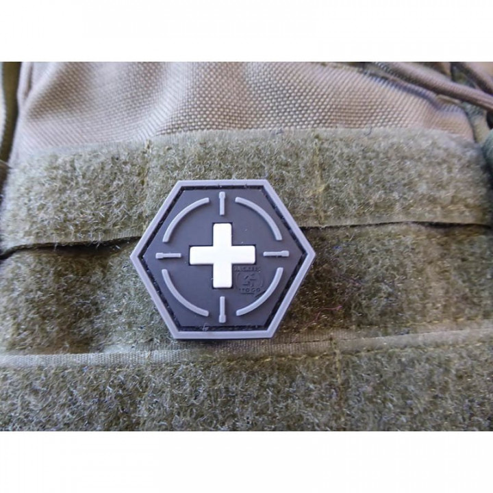Nášivka MEDIC RED CROSS plastová velcro SWAT