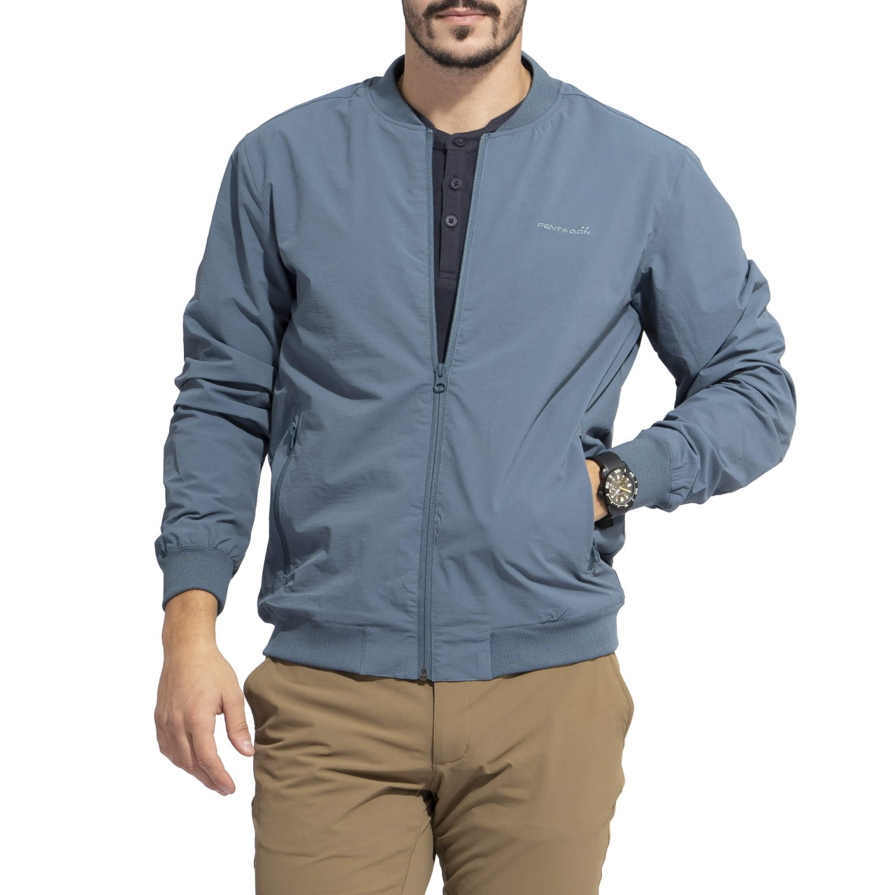 Bunda letecká M.A.P1 CHARCOAL BLUE