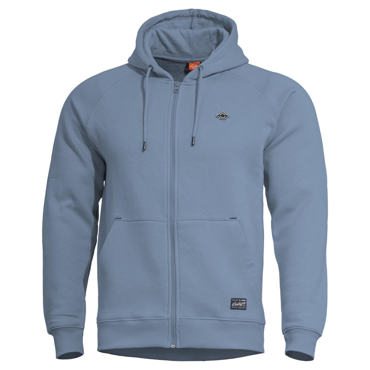 Mikina PHAETON ZIPS s kapucňou DAWN BLUE
