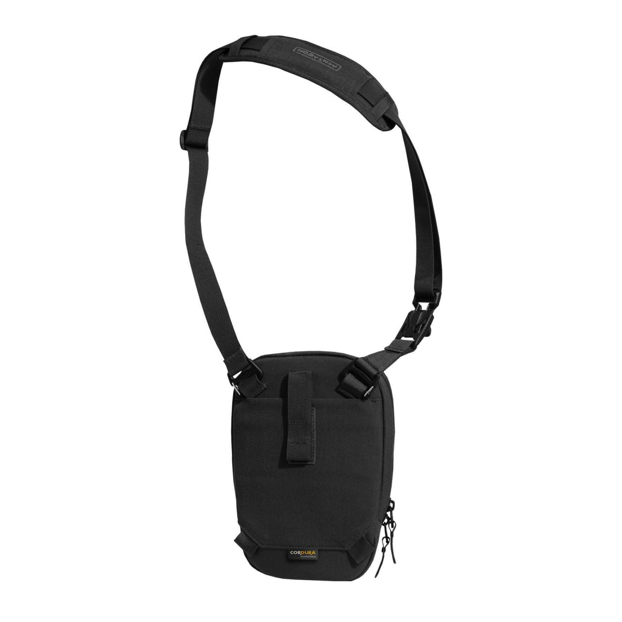 Taška cez rameno CONSUL VERTICAL SLING ČIERNA