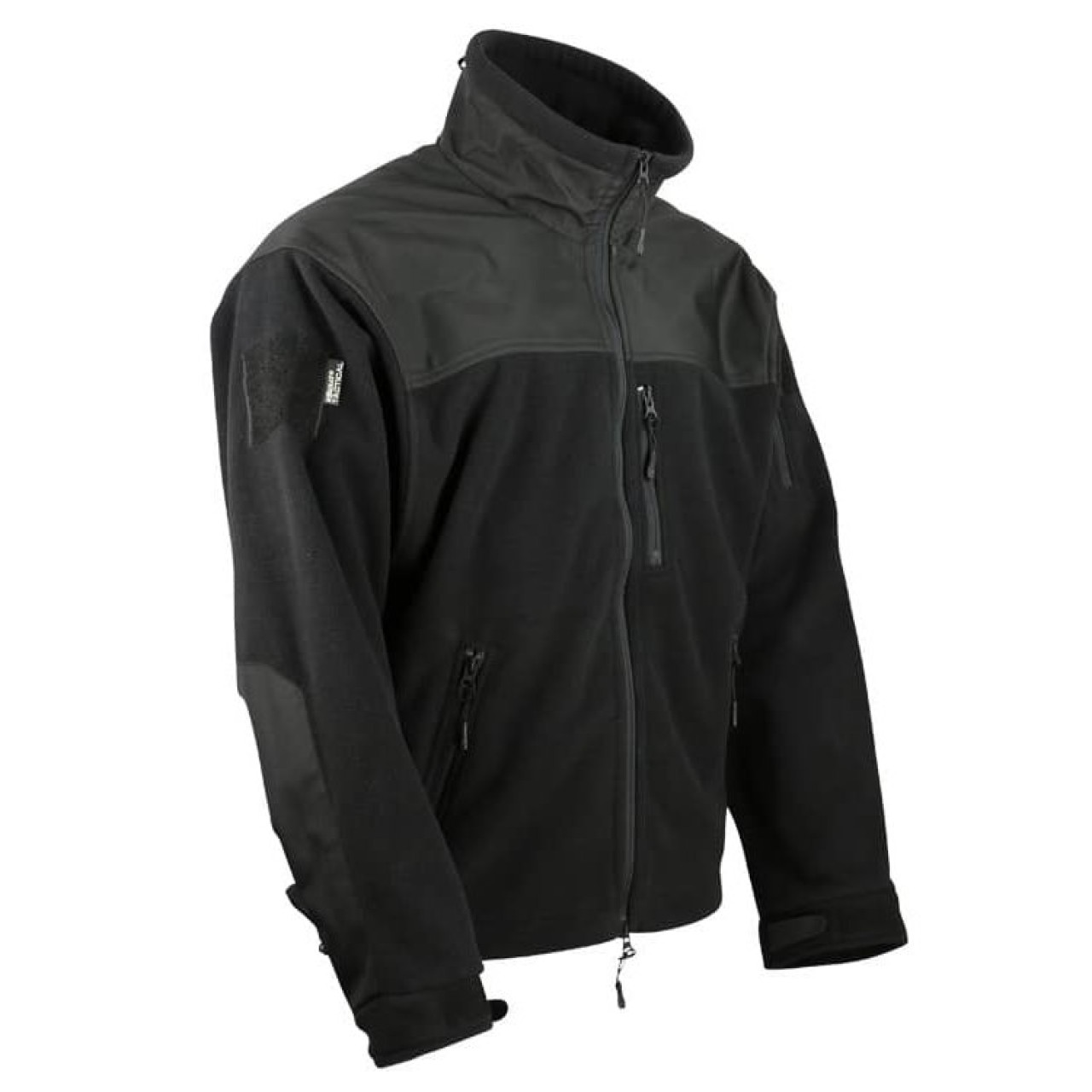 Mikina DEFENDER TACTICAL fleece ČIERNA