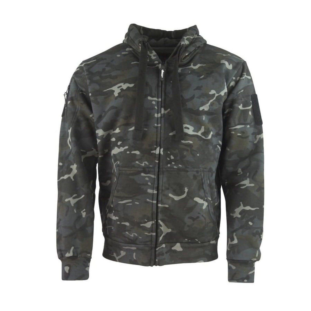 Mikina s kapucňou SPEC-OPS maskovanie BTP BLACK