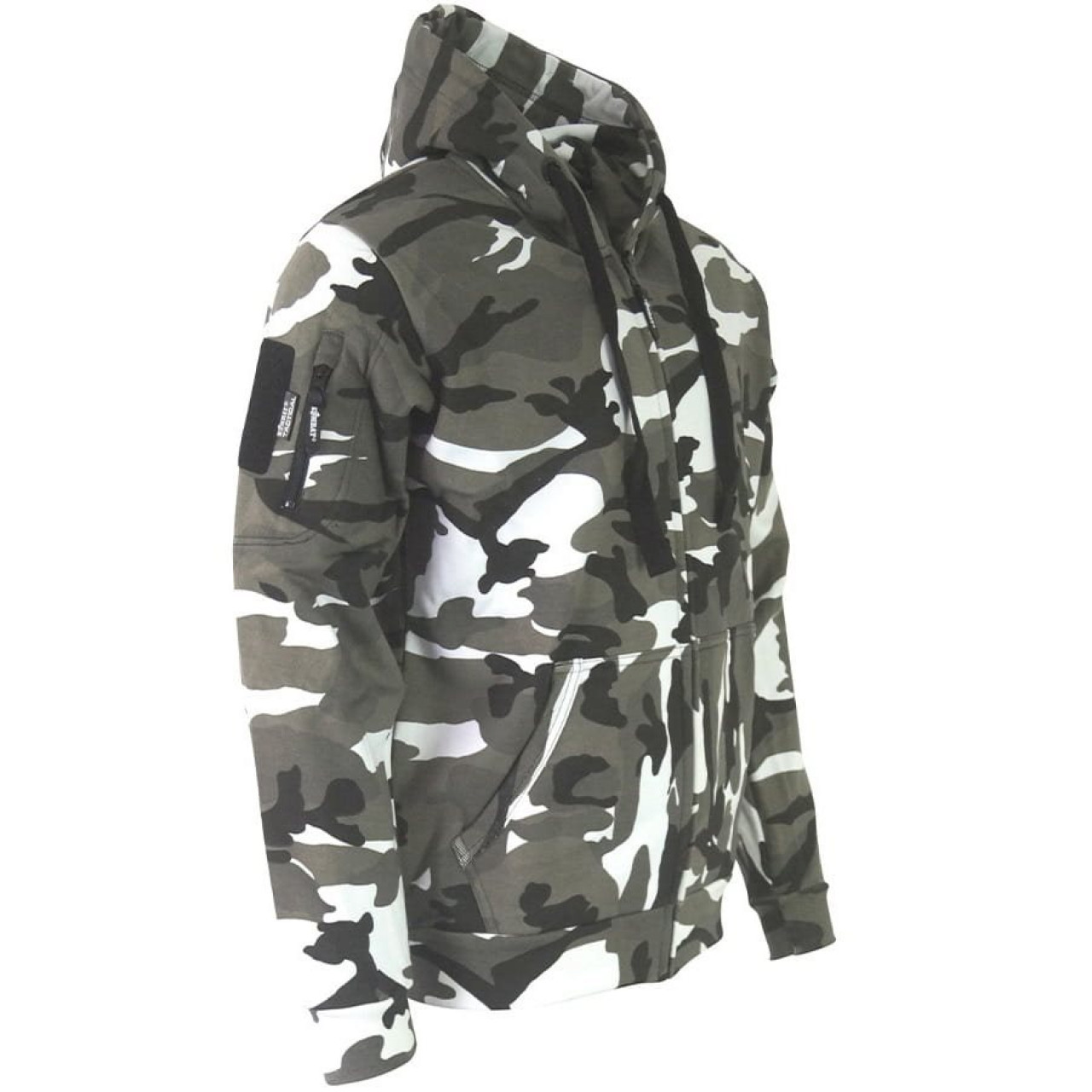 Mikina s kapucňou SPEC-OPS maskovanie URBAN CAMO METRO