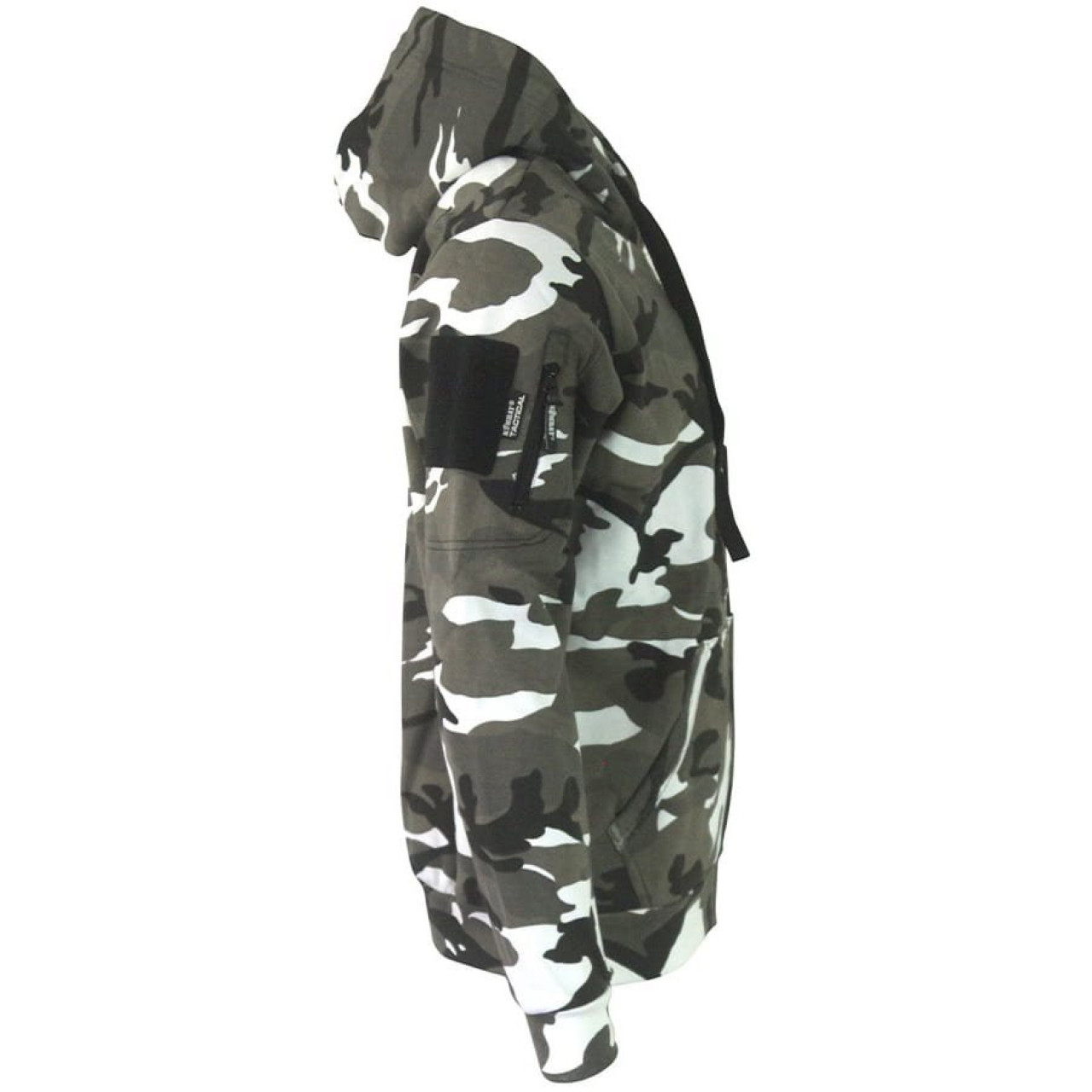 Mikina s kapucňou SPEC-OPS maskovanie URBAN CAMO METRO
