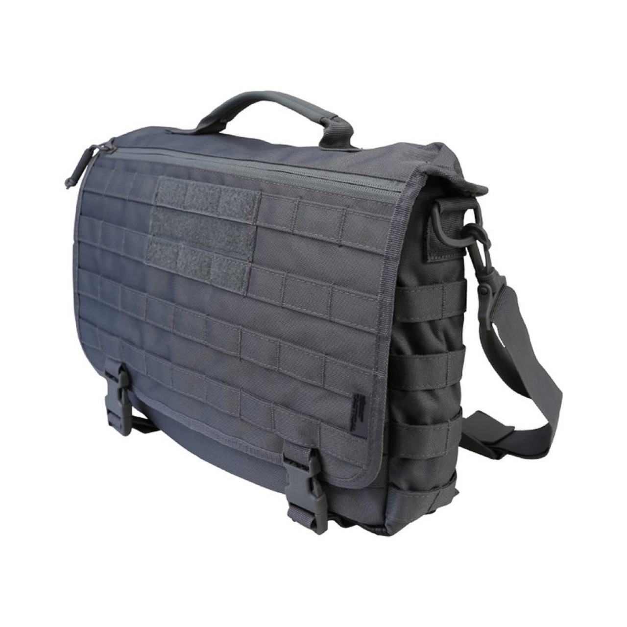 Taška cez rameno MESSENGER stredná 20 litrov SIVÁ