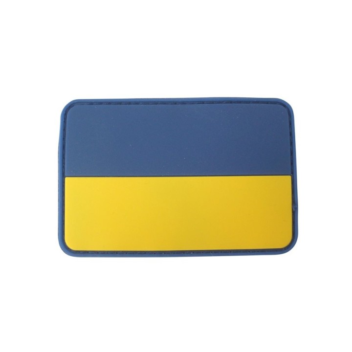 Nášivka vlajka UKRAJINA plast velcro