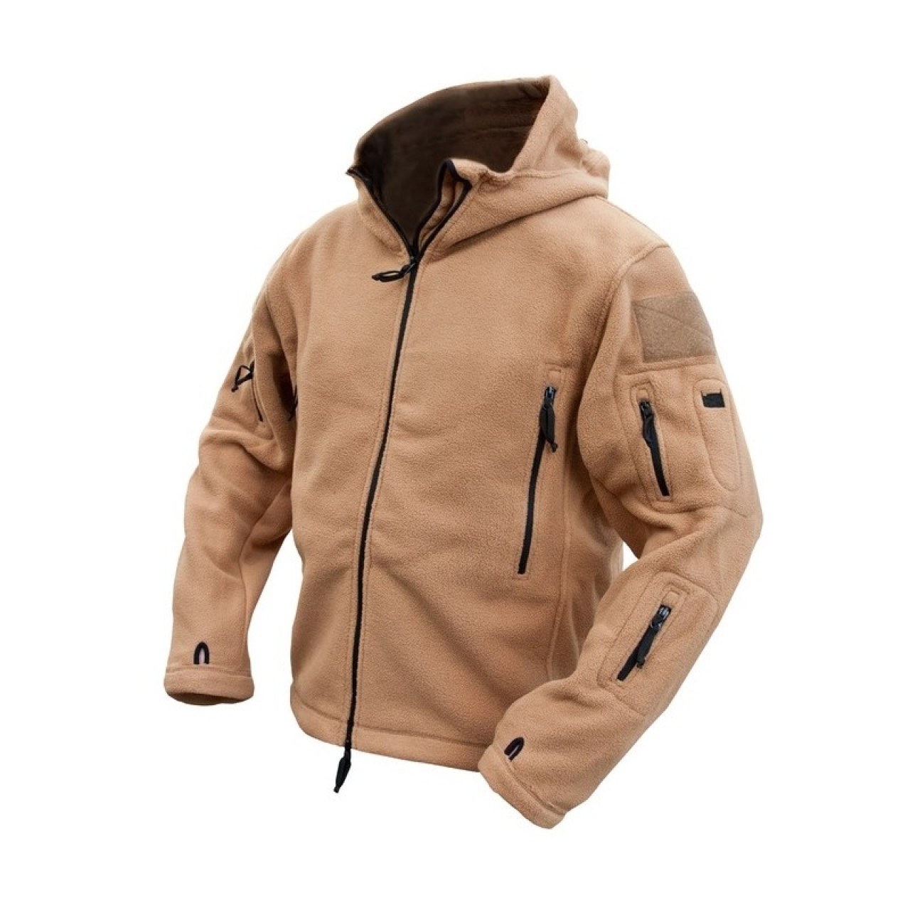 Mikina FLEECE RECON s kapucňou COYOTE
