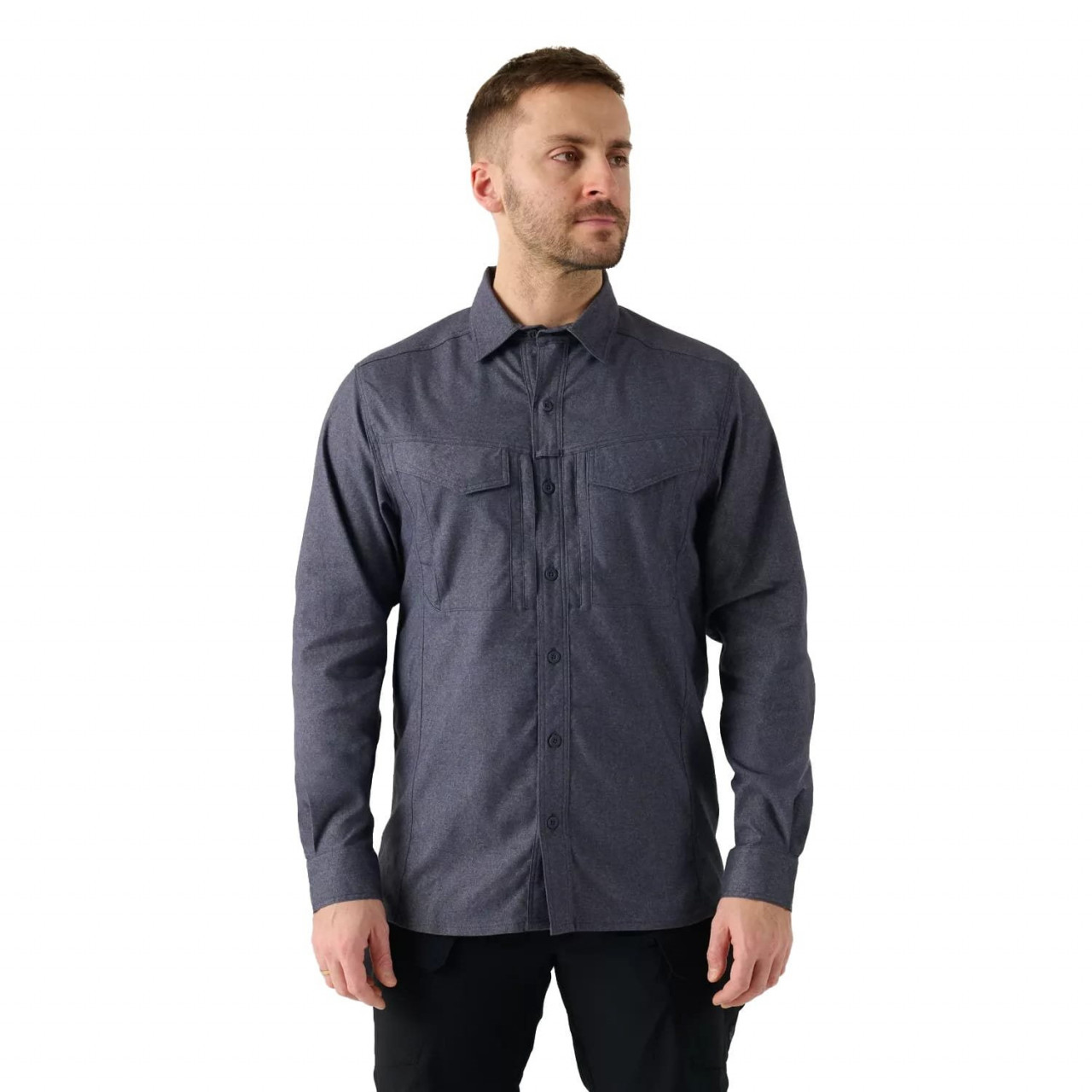 Košeľa DEFENDER Mk2 PILGRIM kockovaná SUBDUED BLUE