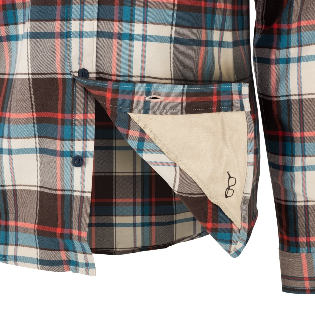 Košeľa GREYMAN dlhý rukáv FOGGY MEADOW PLAID