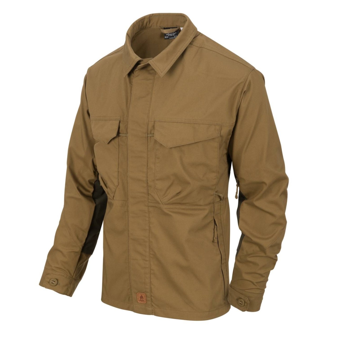 Košeľa WOODSMAN COYOTE/TAIGA GREEN
