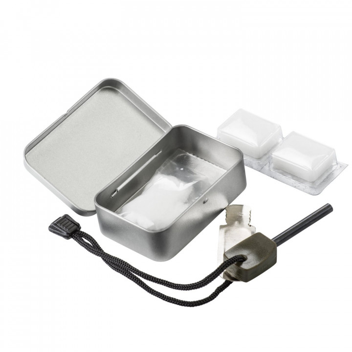 Set podpaľovací SCOUT MK2 v plechovej krabičke