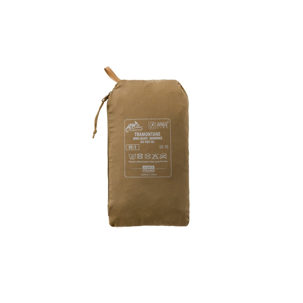 Bunda vetrovka TRAMONTANE WindPack® COYOTE
