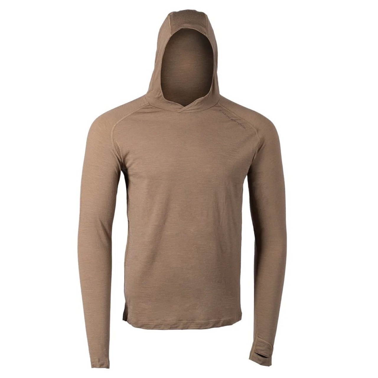 Mikina funkčná LOCHSA MERINO DARK EARTH