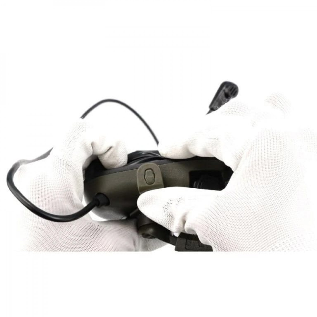 Adaptér M16A ARC na helmu pre slúchadlá PLUS ZELENÝ