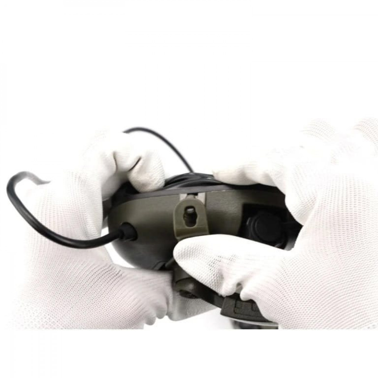 Adaptér M16A ARC na helmu pre slúchadlá PLUS ZELENÝ