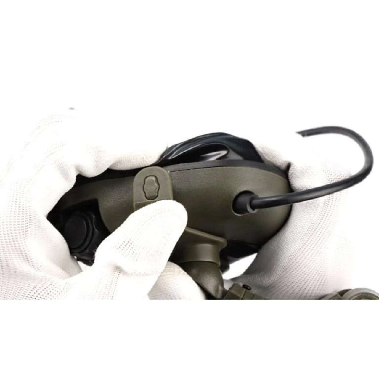 Adaptér M16A ARC na helmu pre slúchadlá PLUS ZELENÝ