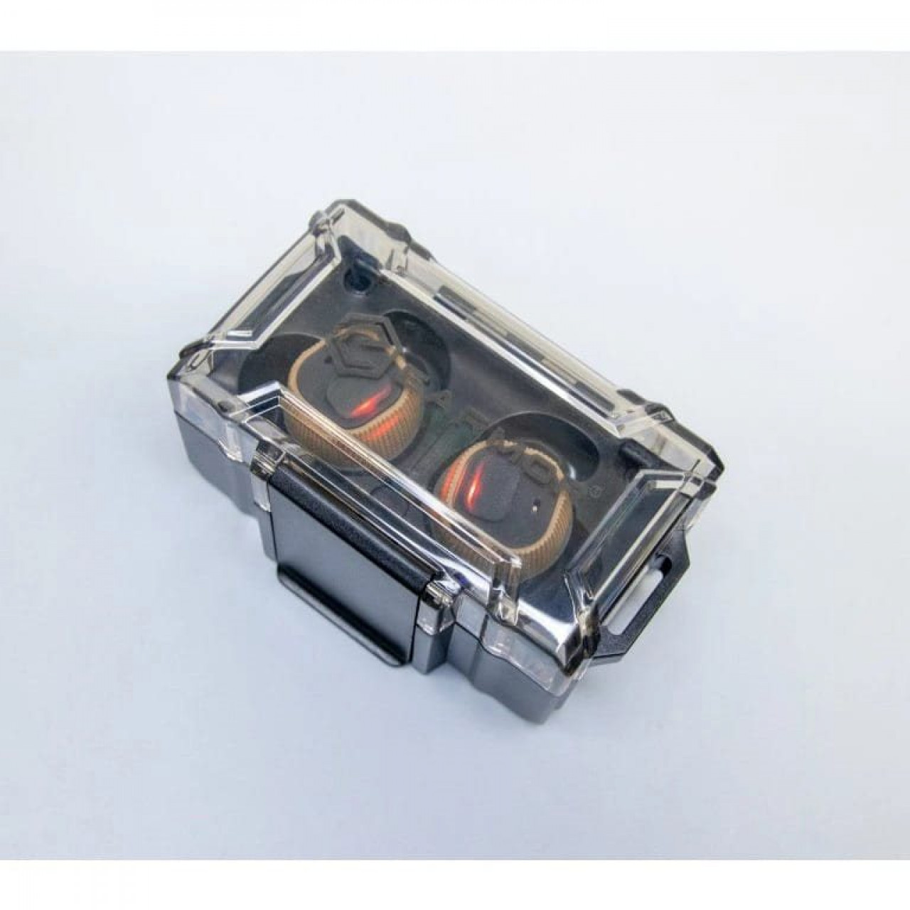 Špunty do uší elektronické M20 ČIERNE