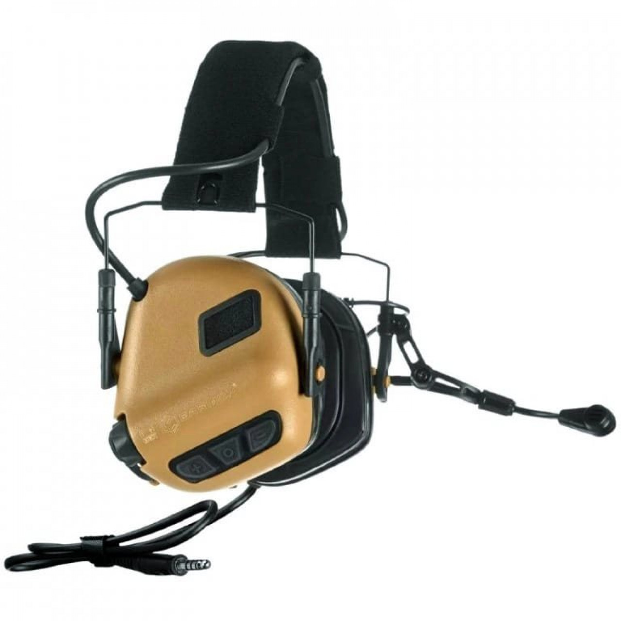 Slúchadlá elektronické M32 PLUS COYOTE BROWN