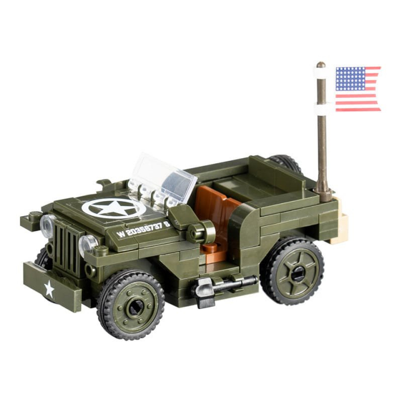 Stavebnica US ARMY JEEP