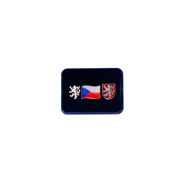 Sada odznakov ČESKÁ REPUBLIKA PIN