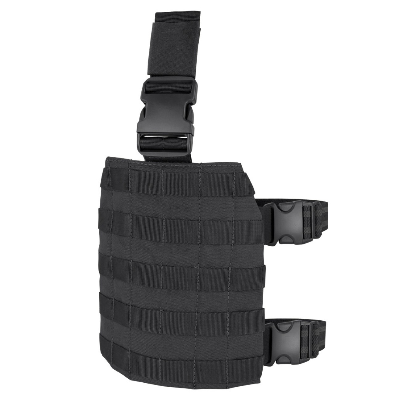 Panel stehenný MOLLE DROP LEG - ČIERNY