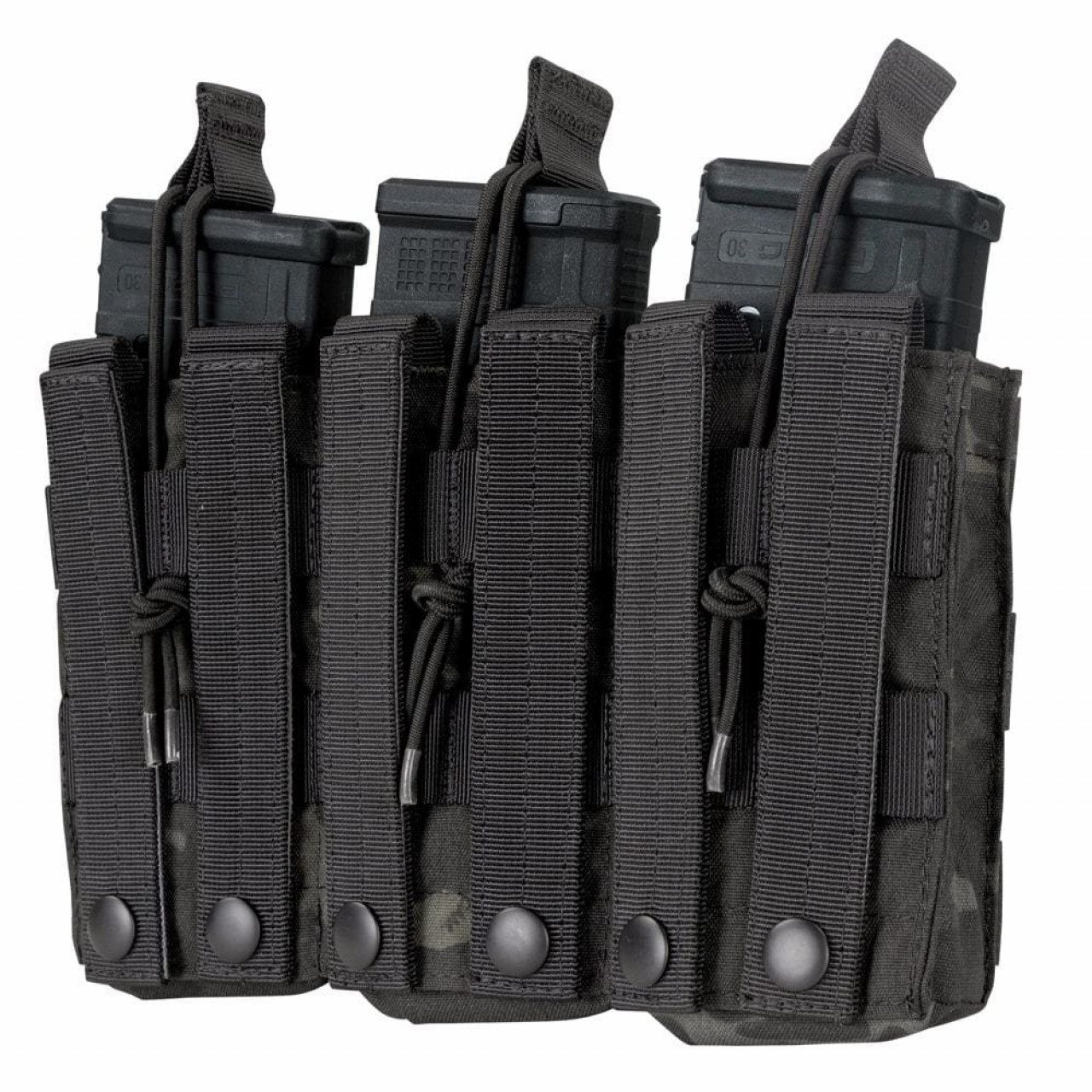 Sumka MOLLE trojitá na zásob. 3xM4 otvor. MULTICAM® BLACK