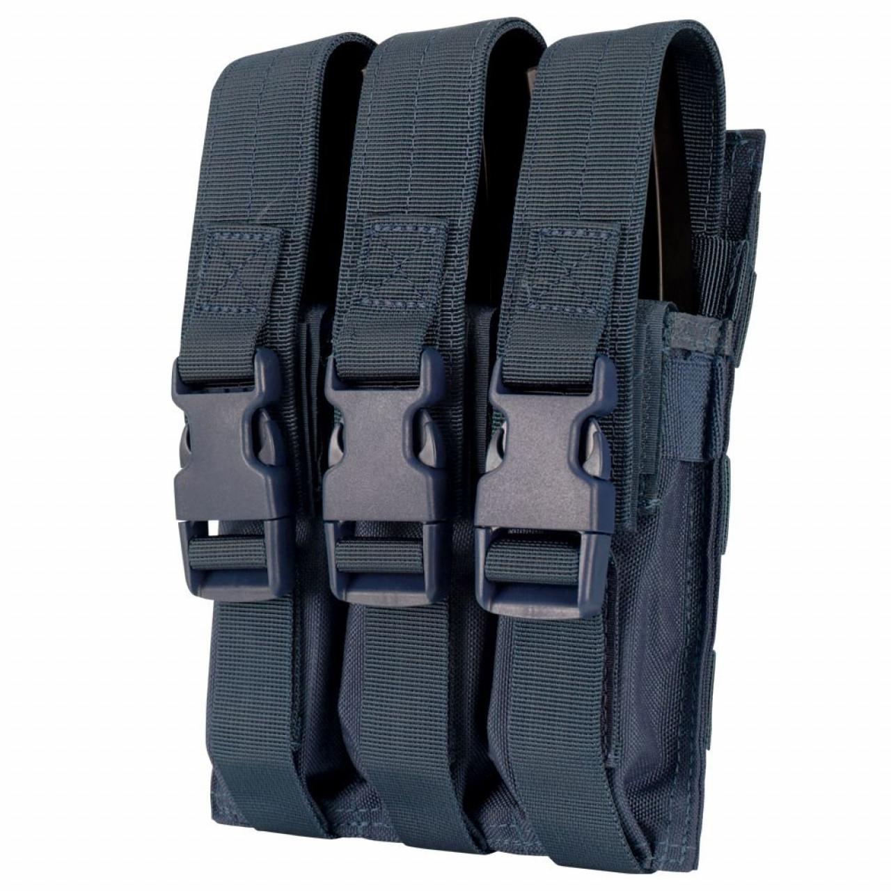 Sumka MOLLE trojitá na zásobníky MP5 MODRÁ