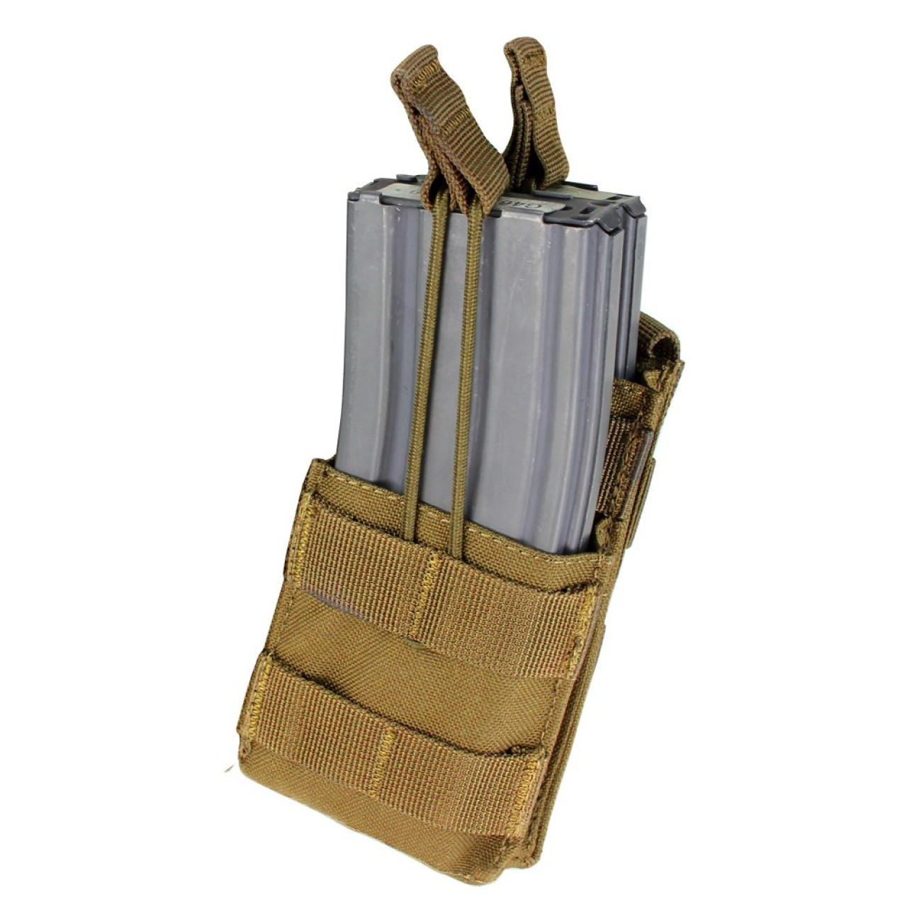 Sumka MOLLE na zásobníky 2xM16 otvorená COYOTE BROWN
