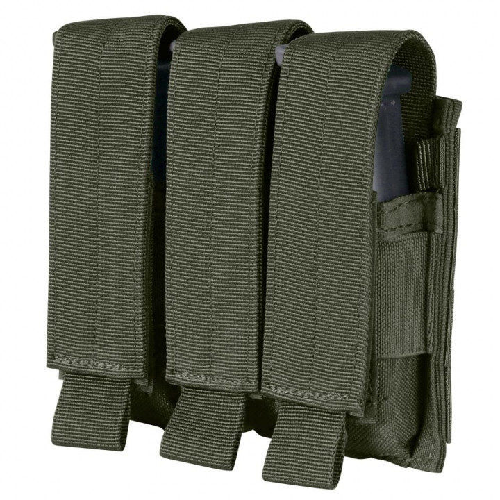 Sumka MOLLE trojitá na zásobníky M9 RANGER GREEN