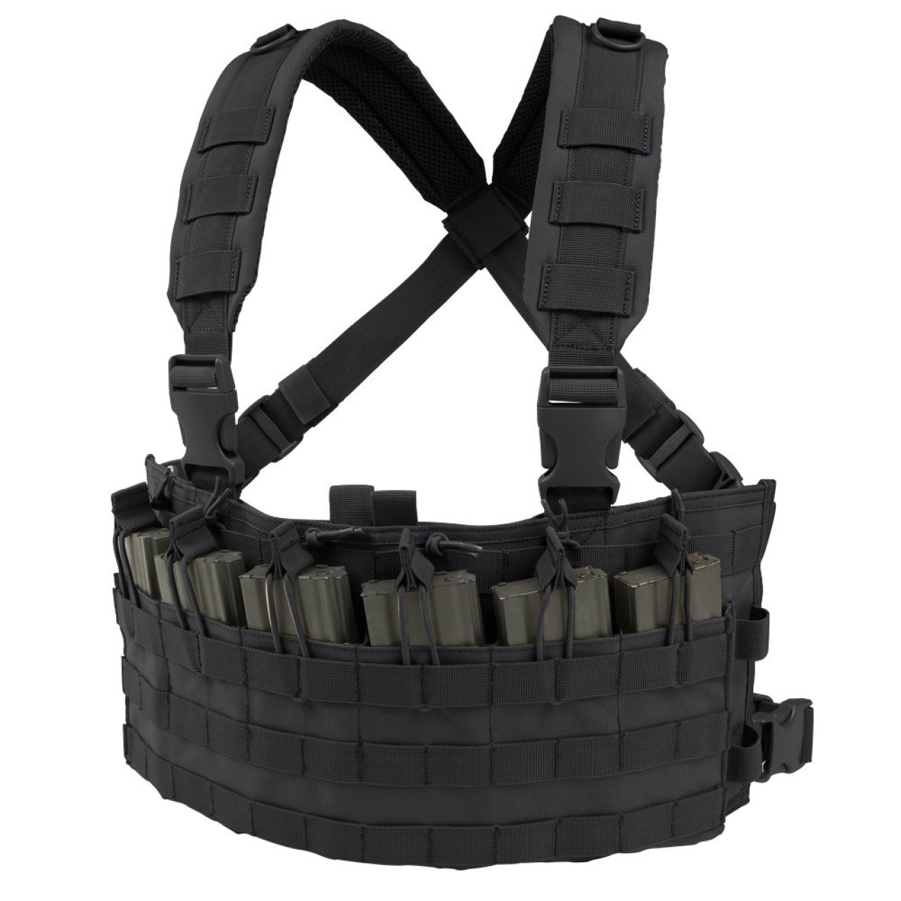 Vesta taktická RAPID ASSAULT CHEST RIG ČIERNA