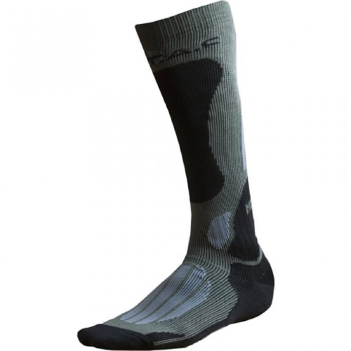 Ponožky BATAC Mission - podkolienky ZELENO/ŠEDÉ