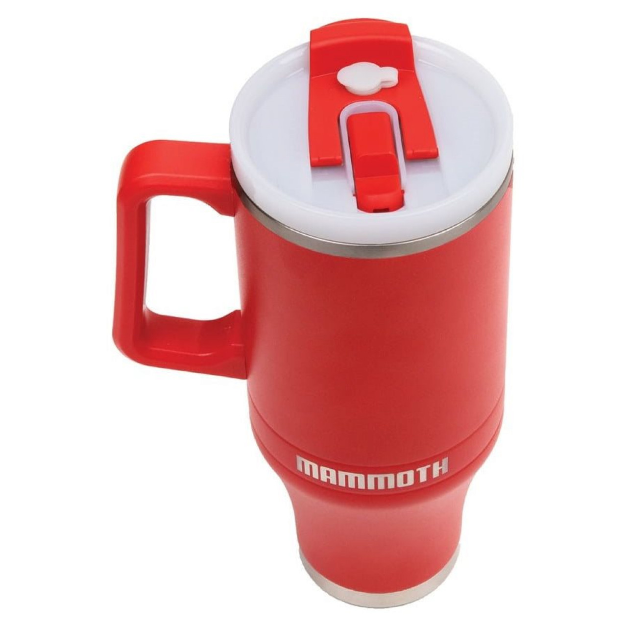 Hrnček termo so slamkou 1,2 l ČERVENÝ