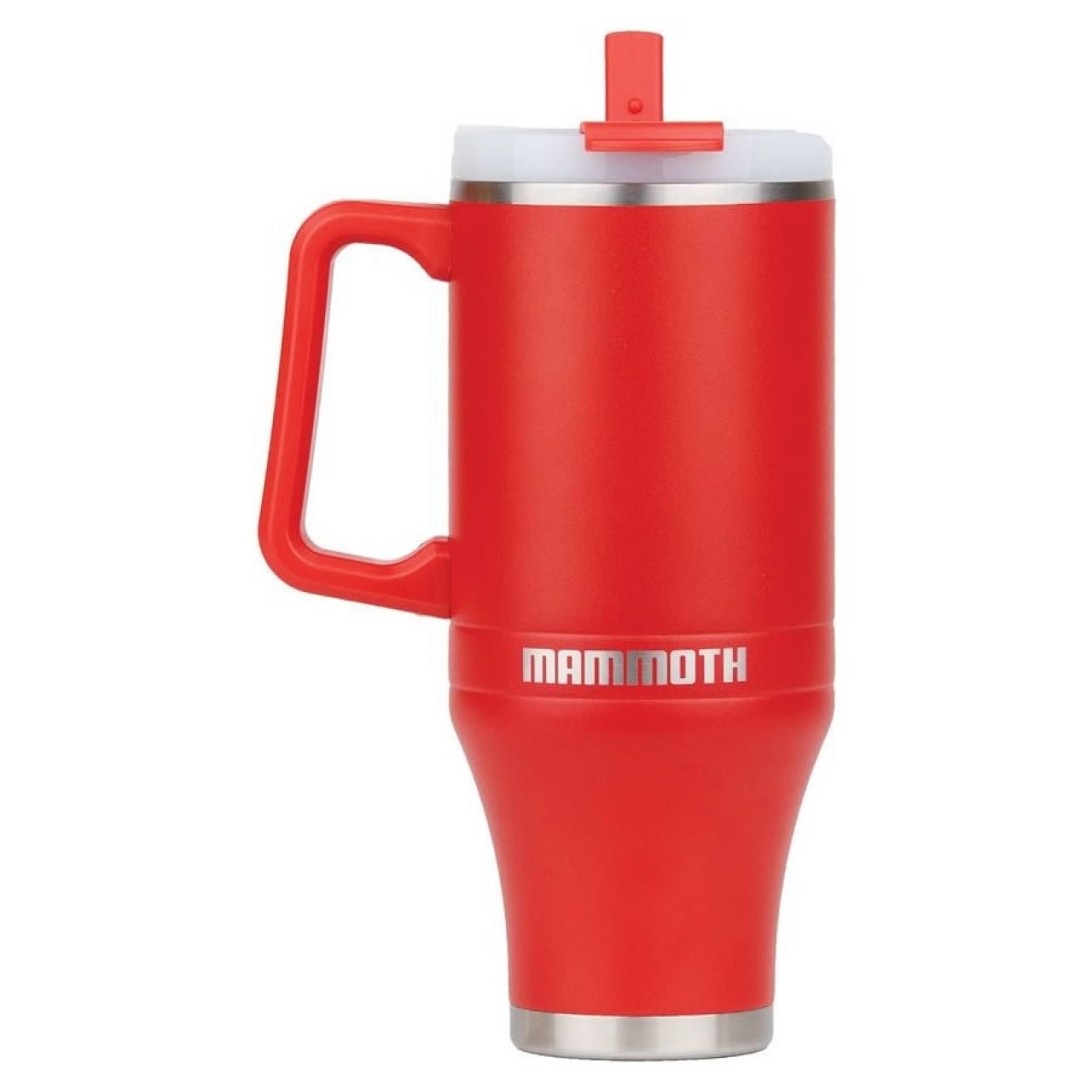 Hrnček termo so slamkou 1,2 l ČERVENÝ